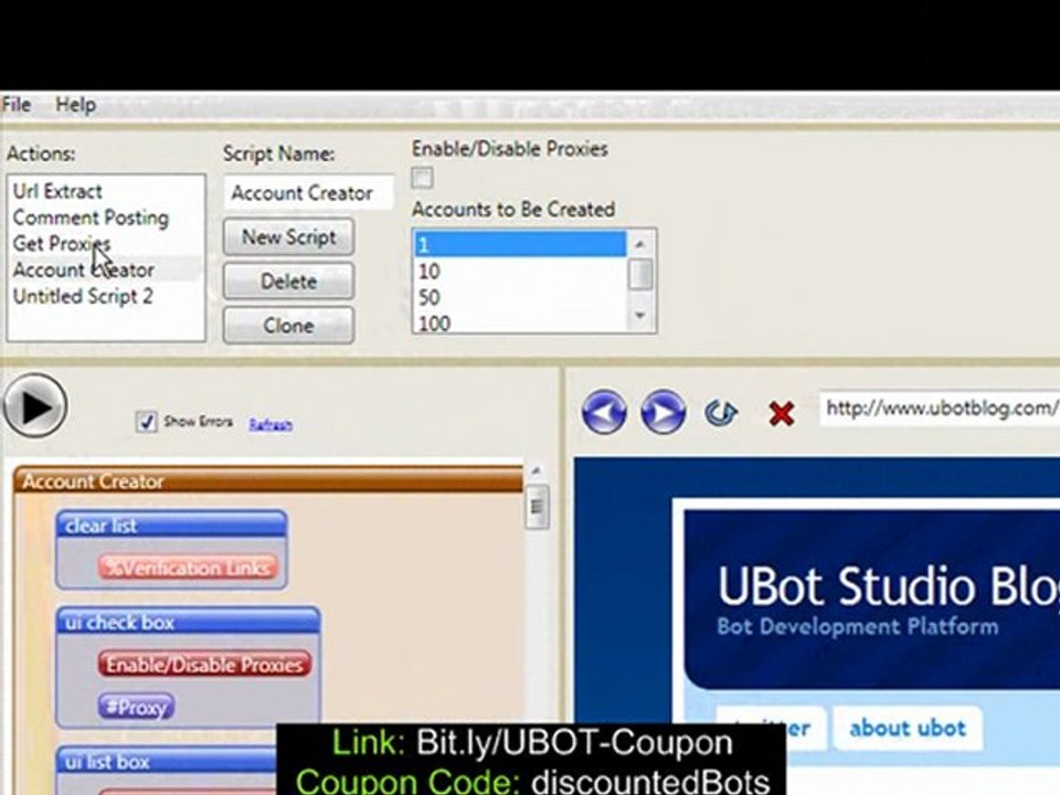 uBot Studio: Make Your Own Bots | uBot Software Made Bots