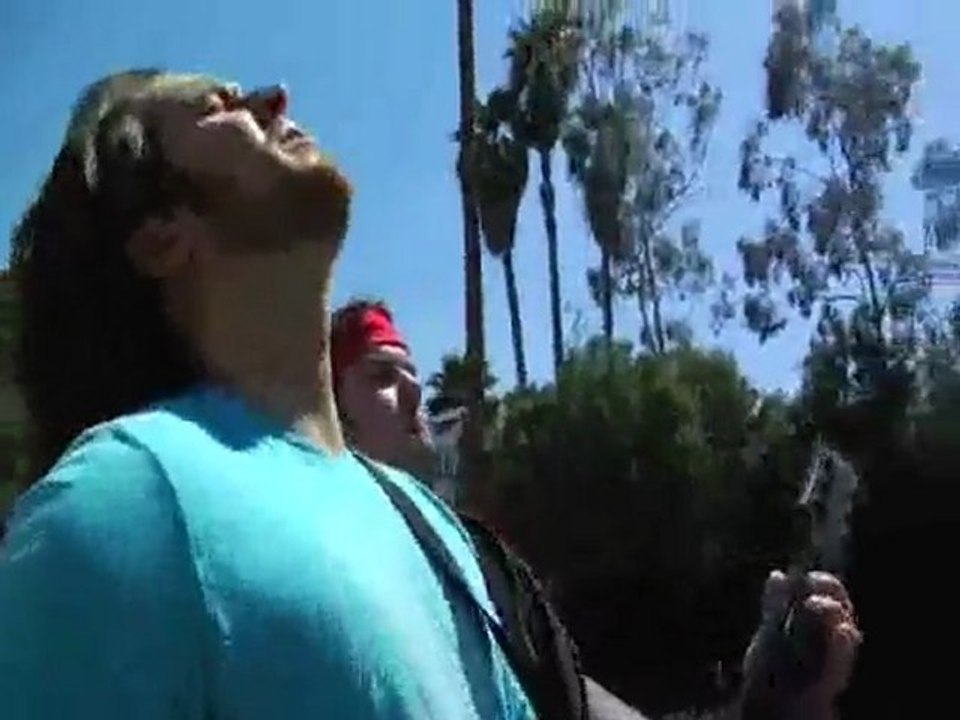 Guitar hero sur une autoroute !