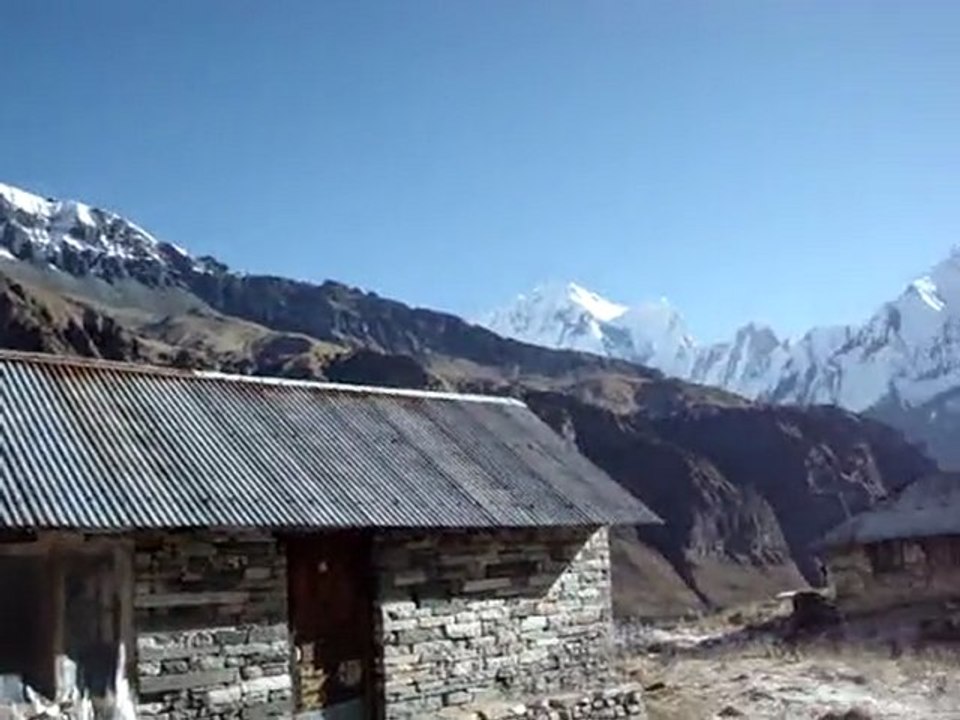 CAMP DE BASE DE L'ANAPURNA