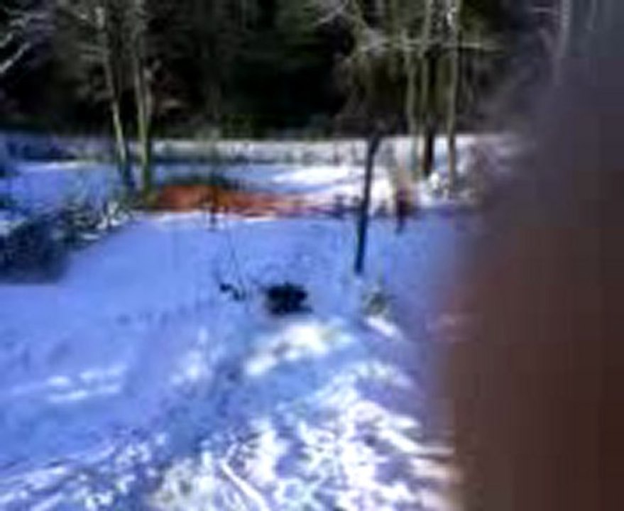 moi et 1 pote en hiver
