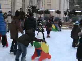 PATINOIRE DU TRIANON PALACE A VERSAILLES