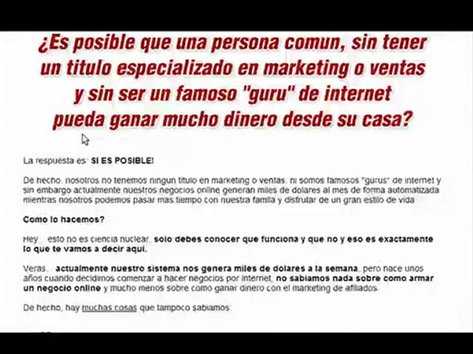 GANAR DINERO EN INTERNET CON AFILIADOS ELITE