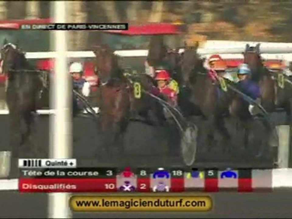 VINCENNES Samedi 19 décembre 2009 Prix de Saint-James