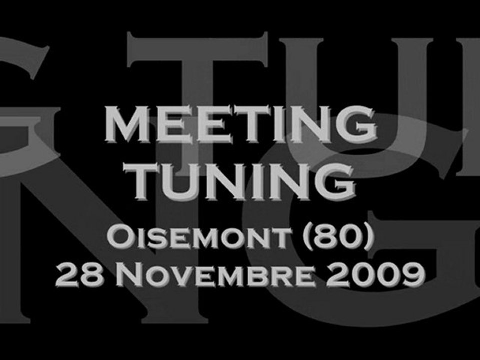 Meeting Tuning Oisemont (80) 28 Novembre 2009