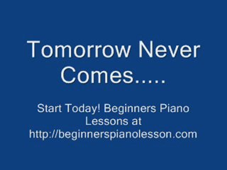 Beginners Piano Lessons