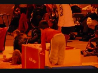 Spectacle de gym de Liam