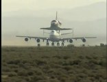 STS-125 Space Shuttle Atlantis Flies On The Back of A 747