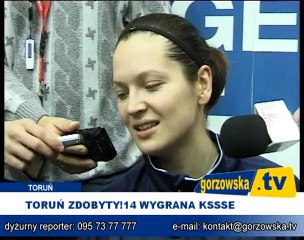 Wypowiedzi po meczu Energa-KSSSE AZS PWSZ: J.Zurowska