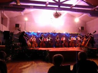 Ensemble de contrebasses du Conservatoire de Dijon