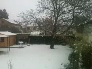 Neige Vue De Ma Fenêtre