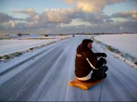 un samedi sous la neige en normandie