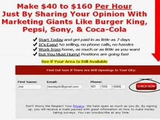 How To "Make Money Taking Surveys On-line"