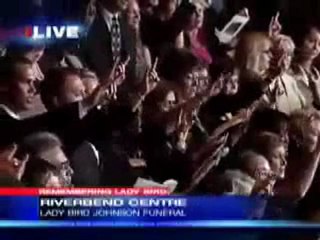 The Eyes of Texas - Les funérailles de Lady Bird Johnson