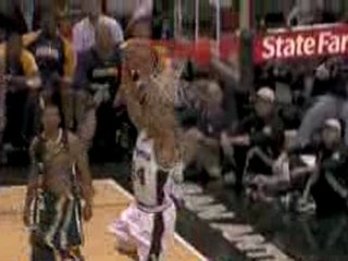 NBA Richard Jefferson crosses up Tyler Hansbrough and takes