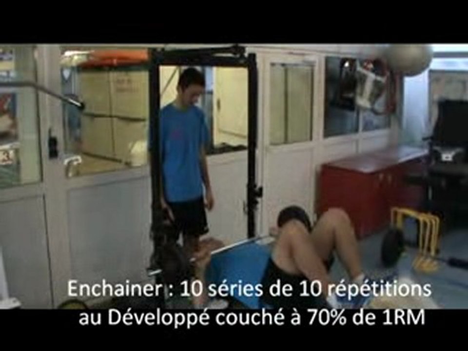 Hypertrophie 10 séries de 10 et post fatigue bras