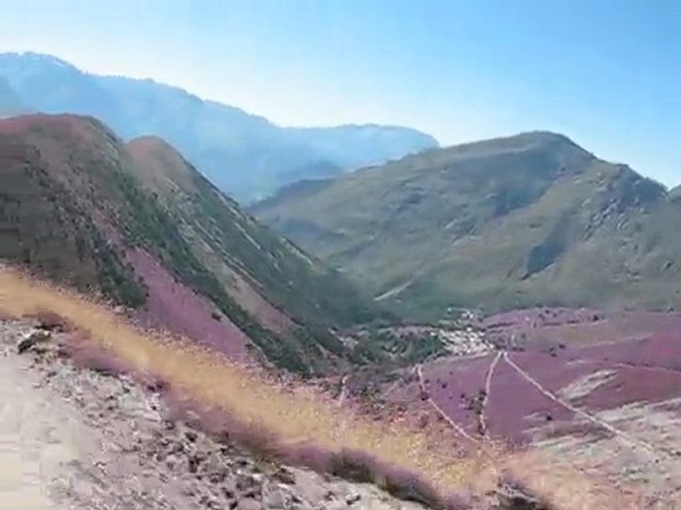 Descente du Plateau d'Emparis en HJ61 - Massif de l'Oisans