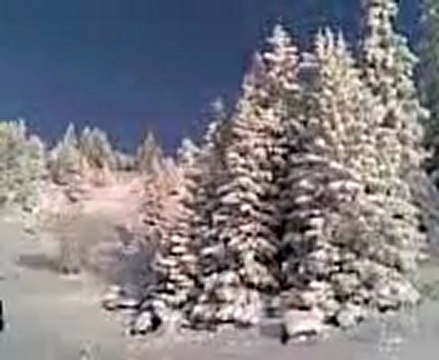 Camille en ski de randonnée à Chamrousse 4