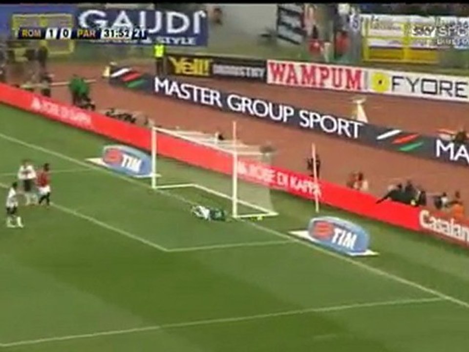 resumé rome VS parme