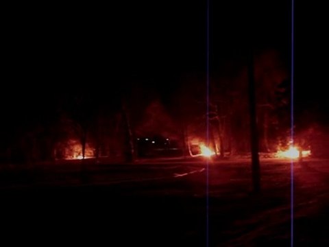 Feu d'artifice du marché de noël de Saint-Maur - 19 déc 2009