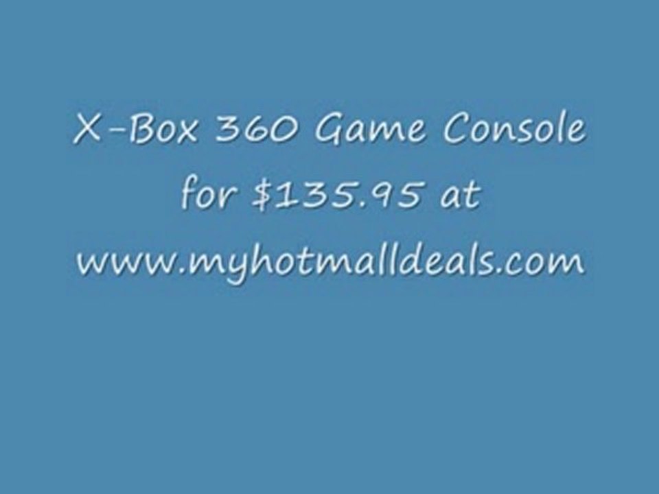 Hot Product news flash,2 Day Delivery,X-Box360 $135.95