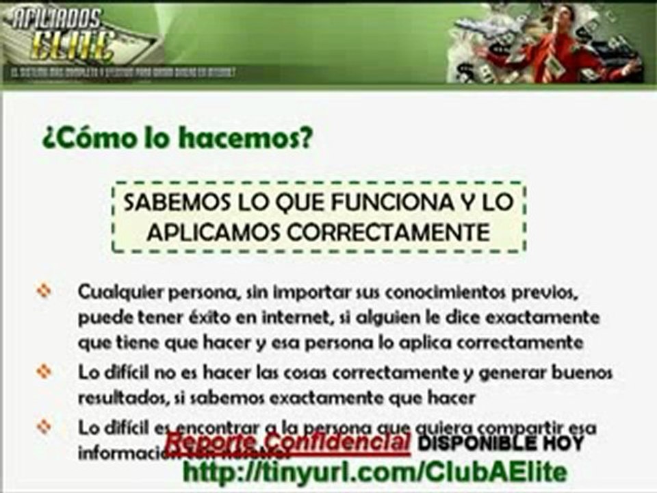 Aprende Con Afiliados Elite Video Nº1