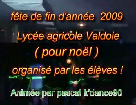 soirée organisé par les élèves pour la fin d'année 2009
