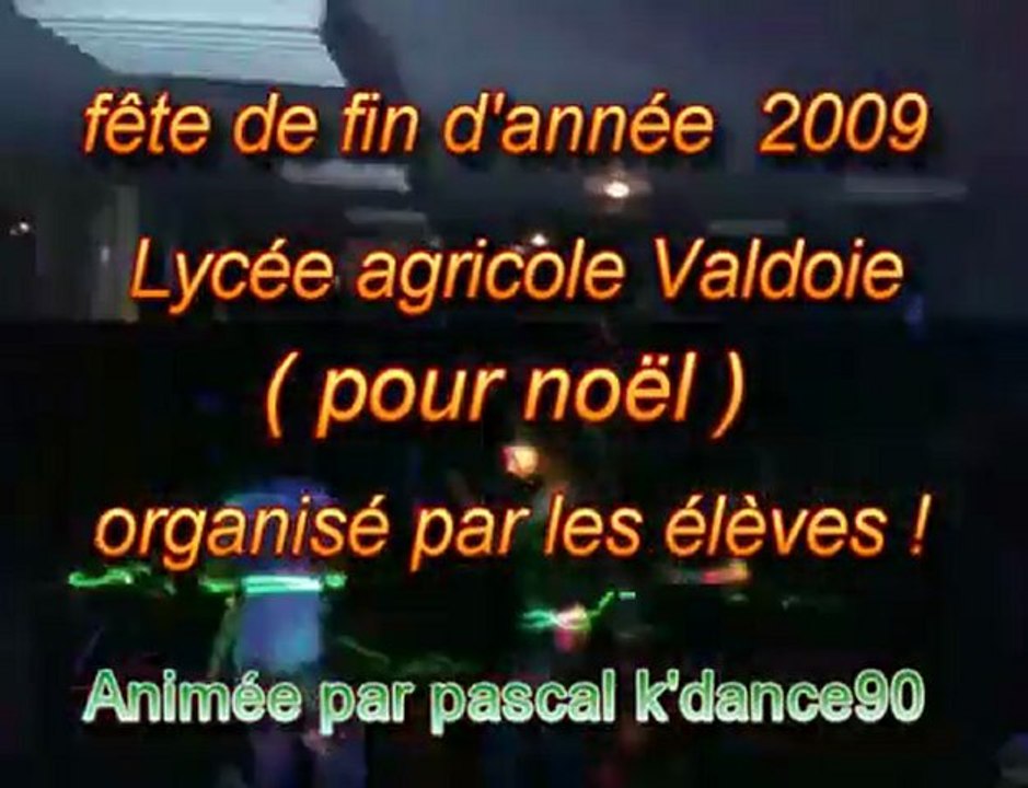 soirée organisé par les élèves pour la fin d'année 2009