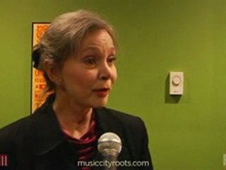 Nanci Griffith post show interview
