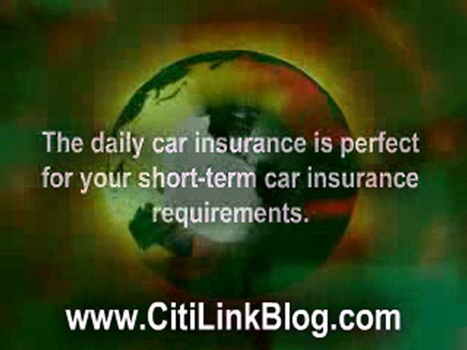 Daily Car Insurance – Short-term Coverage against the Unkn