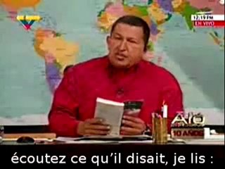 Chavez Les élites et le Peuple Sous titrés fr
