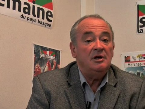 Jean-Jacques Lasserre, la semaine du pays basque