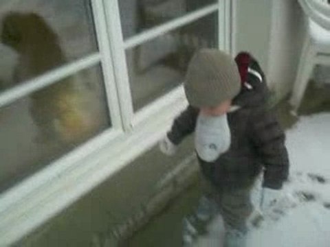 Premiers pas dans la neige