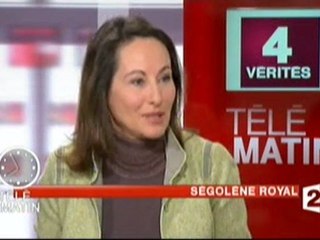 Ségolène Royal sur France 2 - Les 4 Vérités [21/12/2009]