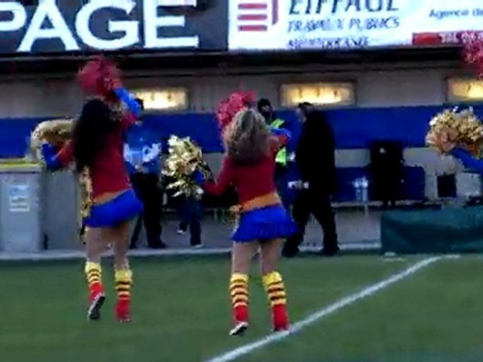 les flammes du roussillon USAP vs Munster