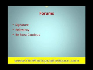 The Photography Forum for Photographers With A Passion
