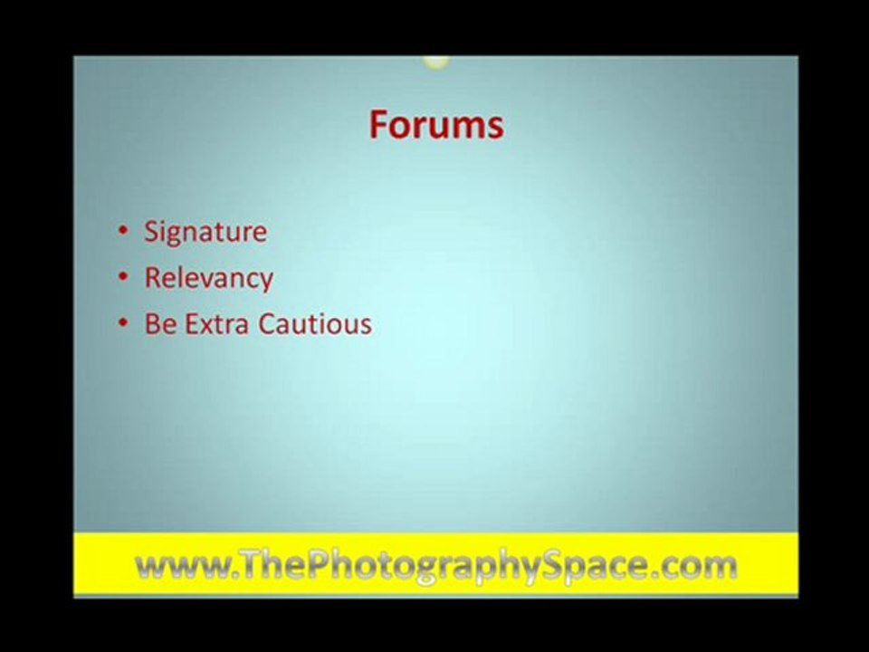 The Photography Forum for Photographers With A Passion