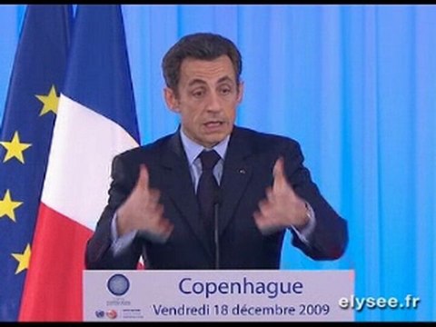 Conférence de presse de clôture du COP15