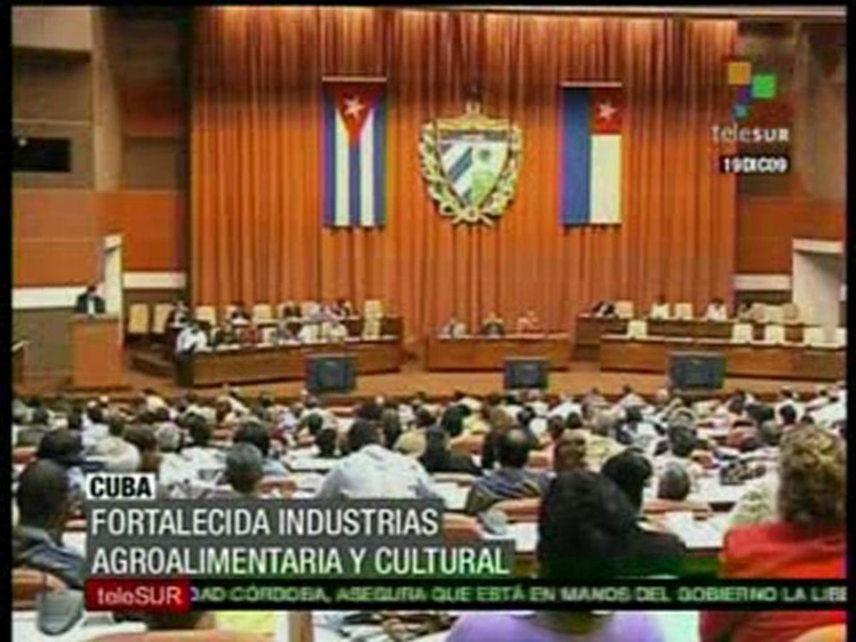 Industria agroalimentaria y cultural de Cuba fortalecida