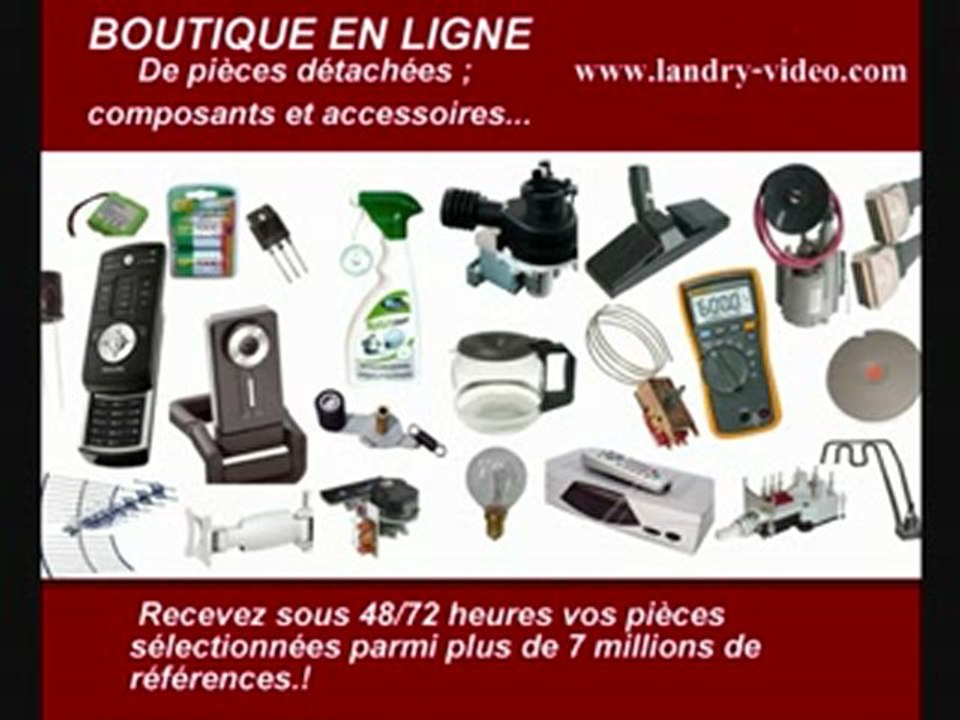 Boutique en ligne de pièces détachées