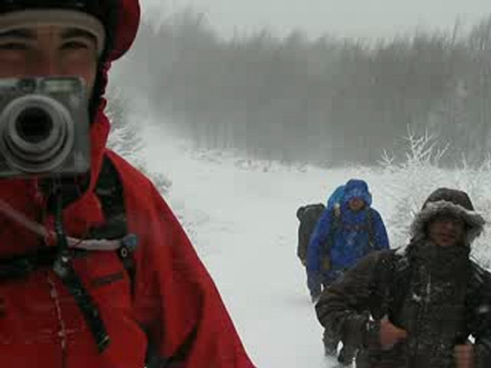 İnönü Yaylası Yolunda Kar Fırtınası 13 Aralık 2009