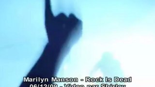 marilyn manson rock is dead live lille