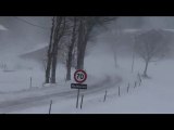 La burle pendant la tempête sur la D500 le 21/12/2009