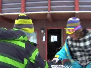 Backcountry skiing in Cooke City, MT
