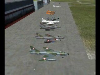 Oldtimer Swiss Airforce Patrouille (FS9)