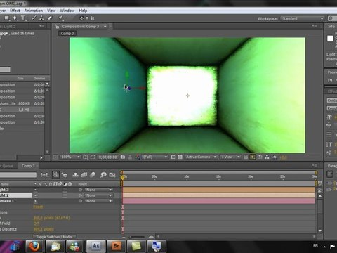 Tutoriel Adobe After effect - Création d'une scène part 2