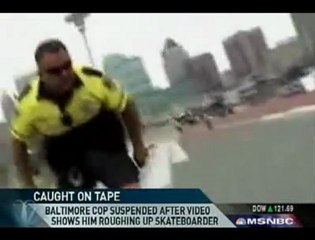 Un policier suspendu à cause d`une vidéo circulant sur le