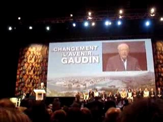 Fernandel Gaudin fait un discours sur l`air de Felicie