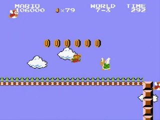 SMB walkthrough 7)Les Bill Ball Maniac et la mer de poulpes