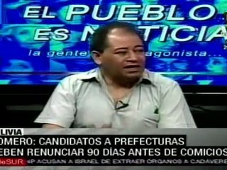 Detallan condiciones para prefectos en Bolivia