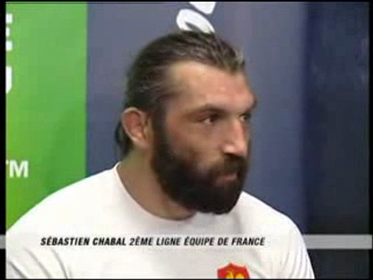 Sébastien Chabal: We are in France, we speak french - Vidéo Dailymotion